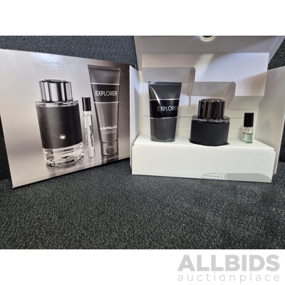 L27 - Mont Blanc Explorer Three Piece Gift Pack