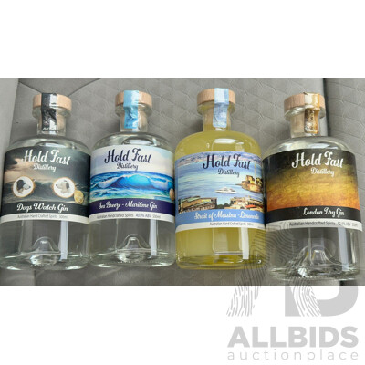 L92 - Four Bottles of 500ml Hold Fast Spirits