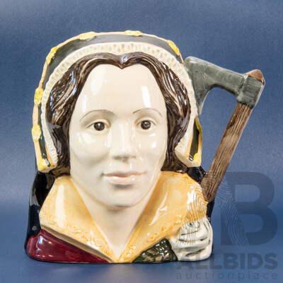 Vintage Royal Doulton Porcelain Character Jug, Catherine Howard D.6645