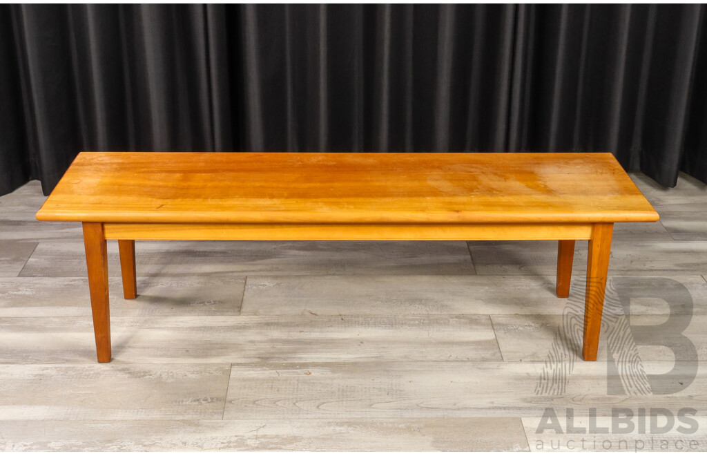 Modern Teak Bench