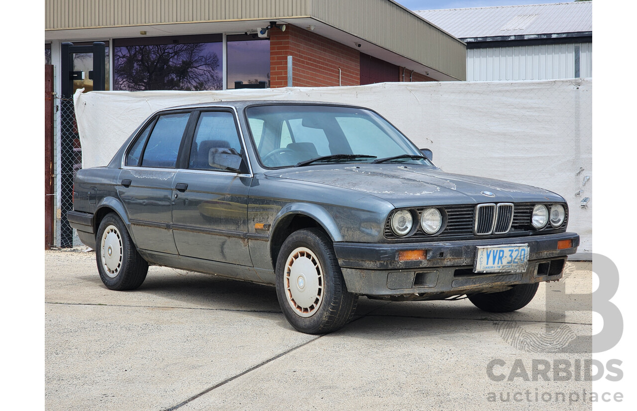 7/1989 Bmw 3 20i 4d Sedan Grey 2.0L