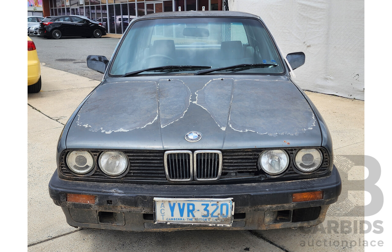 7/1989 Bmw 3 20i 4d Sedan Grey 2.0L