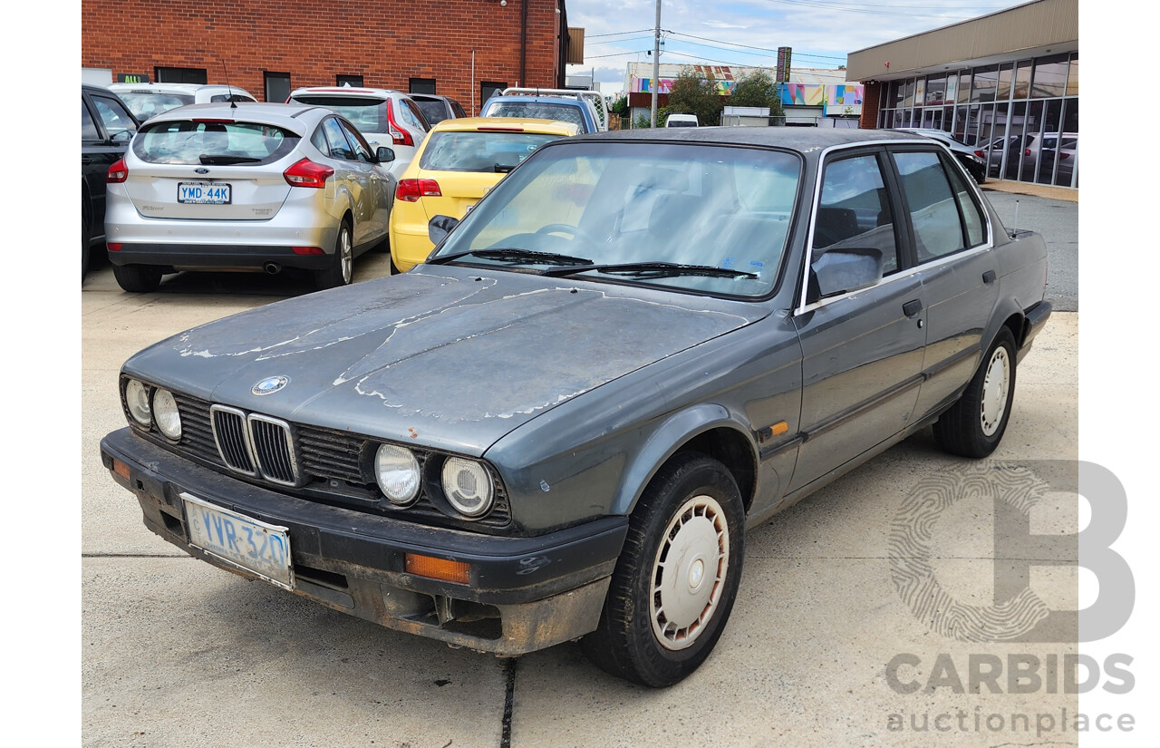7/1989 Bmw 3 20i 4d Sedan Grey 2.0L