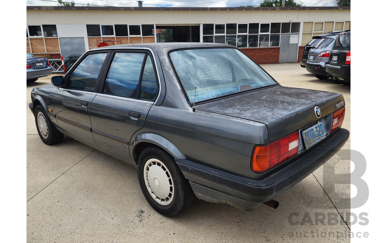 7/1989 Bmw 3 20i 4d Sedan Grey 2.0L