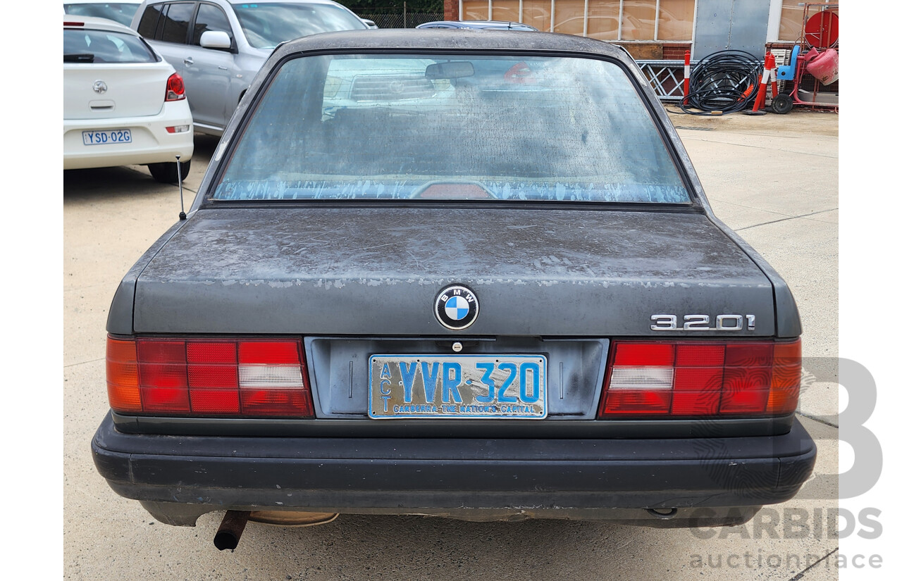7/1989 Bmw 3 20i 4d Sedan Grey 2.0L