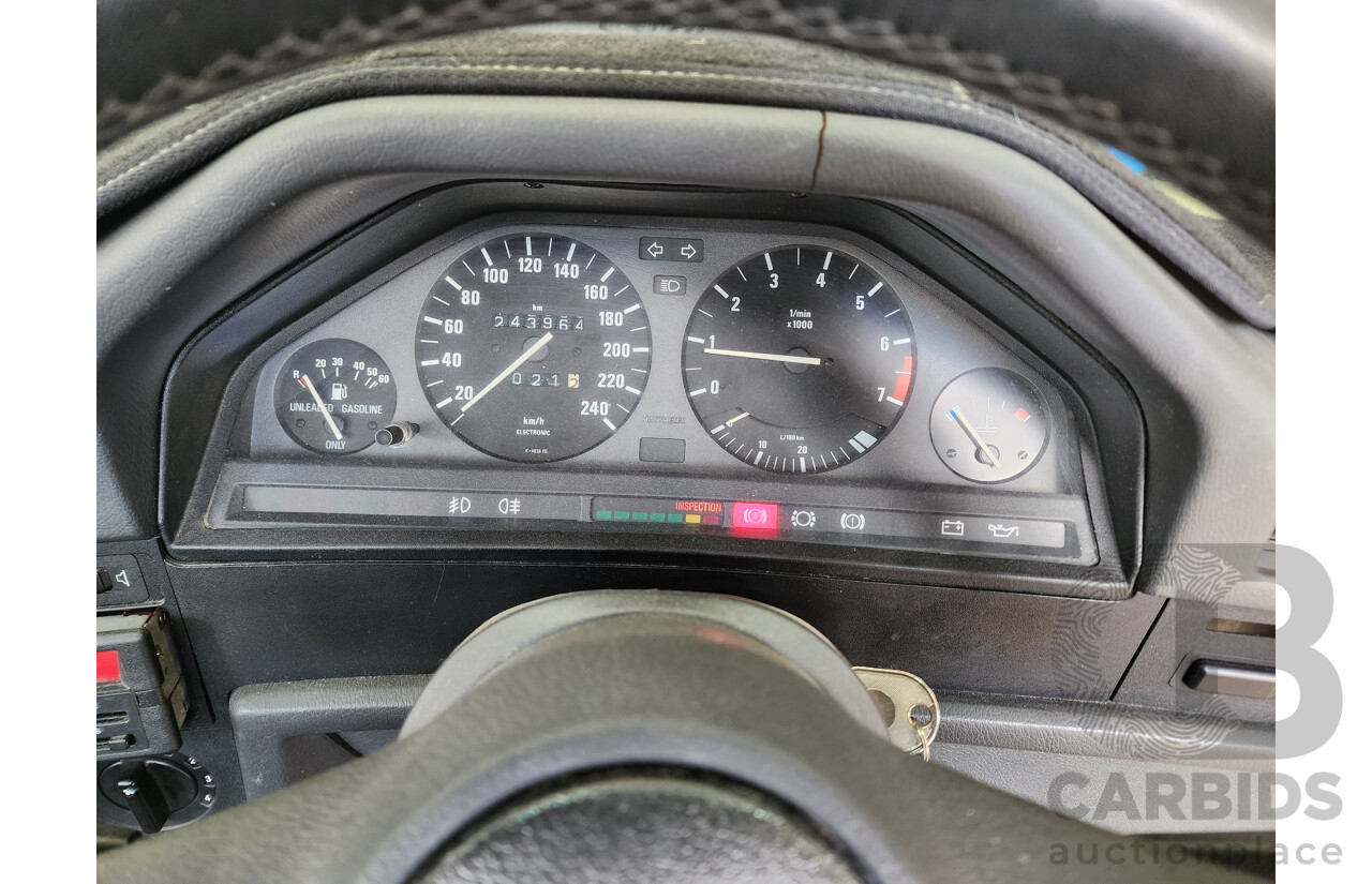 7/1989 Bmw 3 20i  4d Sedan Grey 2.0L