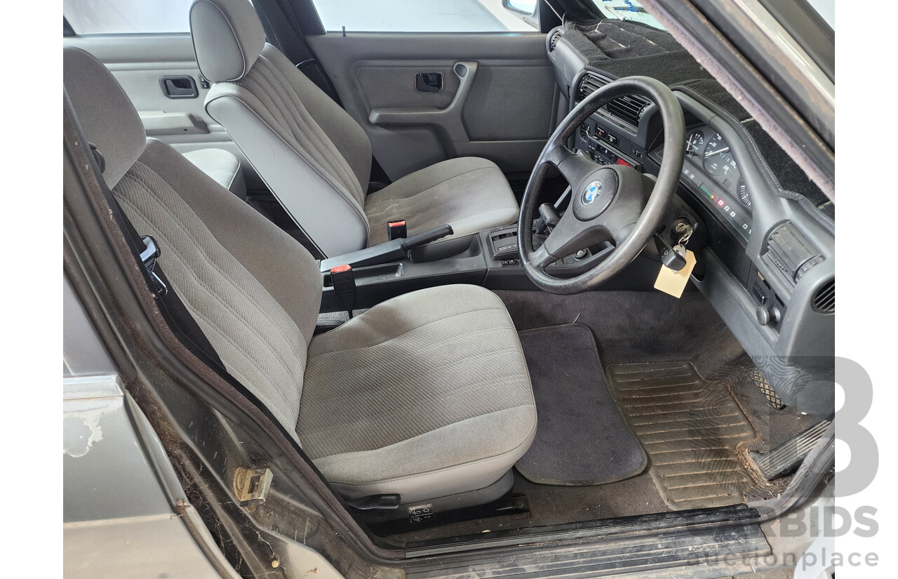 7/1989 Bmw 3 20i  4d Sedan Grey 2.0L