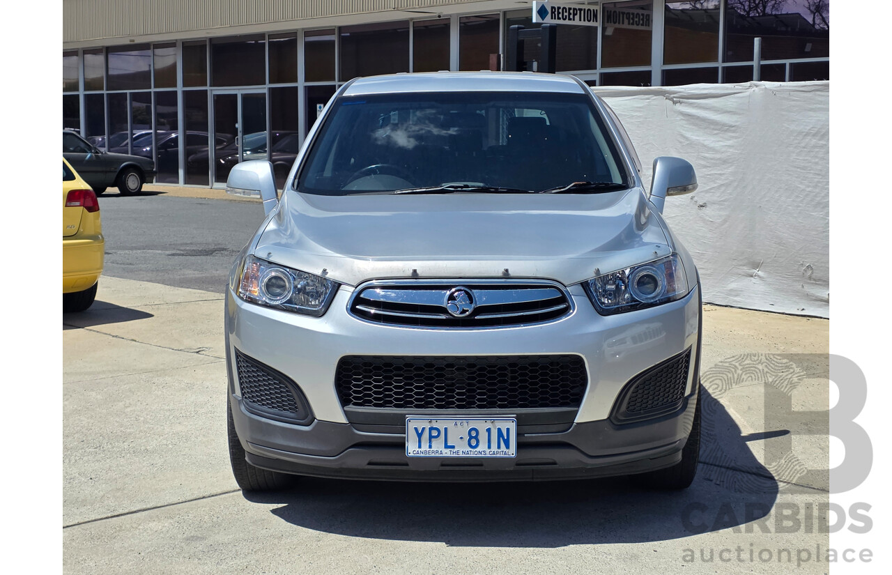 1/2015 Holden Captiva 7 LS CG MY15 4d Wagon Silver 2.4L -7 Seats