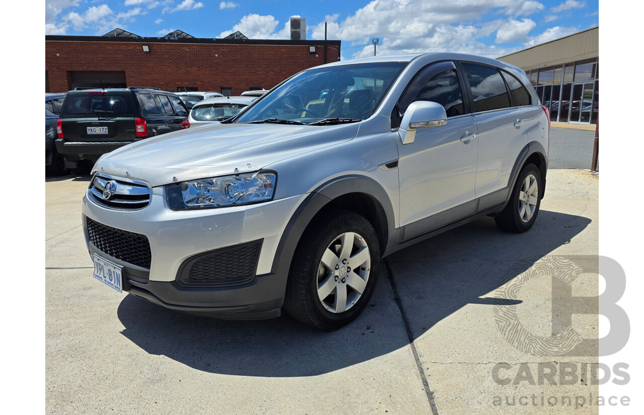 1/2015 Holden Captiva 7 LS CG MY15 4d Wagon Silver 2.4L -7 Seats