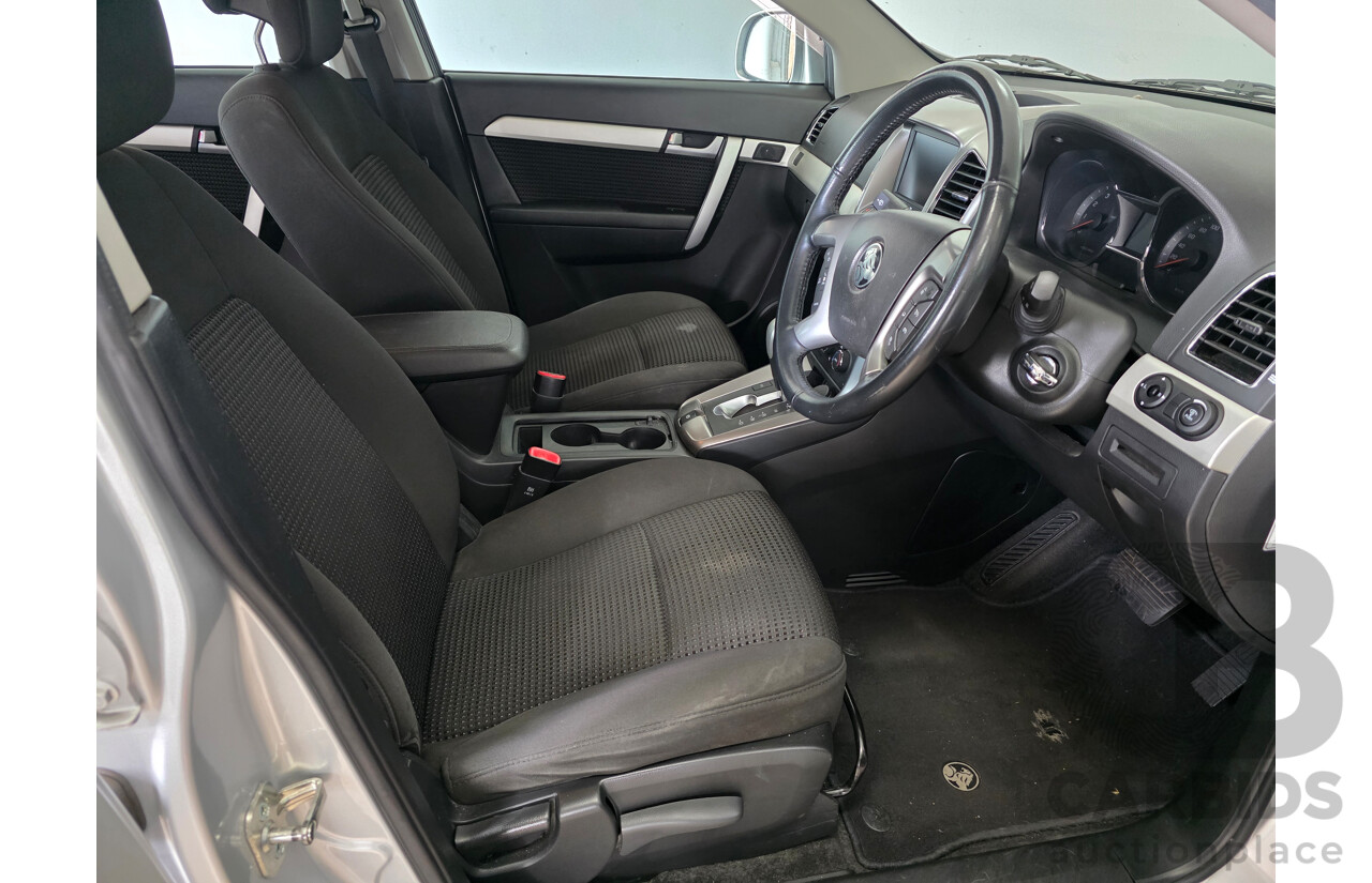 1/2015 Holden Captiva 7 LS CG MY15 4d Wagon Silver 2.4L -7 Seats