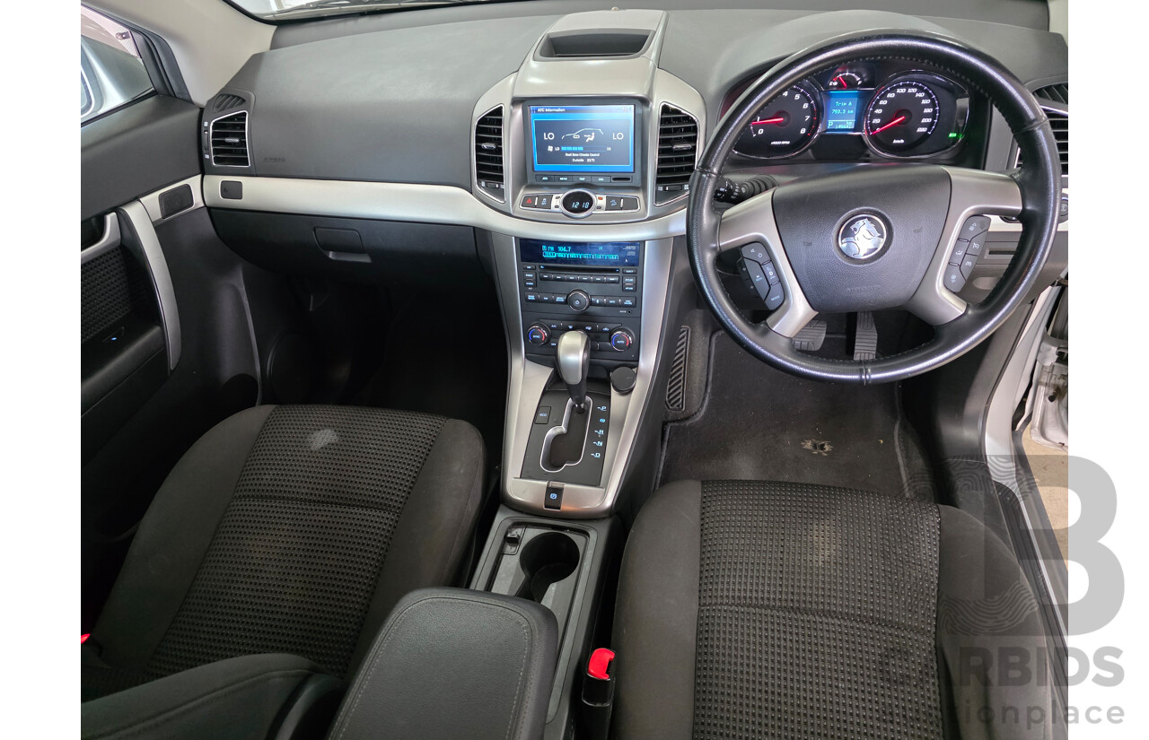 1/2015 Holden Captiva 7 LS CG MY15 4d Wagon Silver 2.4L -7 Seats