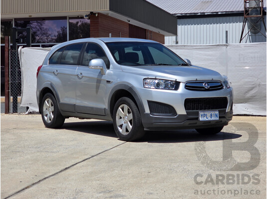 1/2015 Holden Captiva 7 LS CG MY15 4d Wagon Silver 2.4L -7 Seats