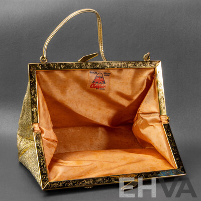 Vintage 'Clothfair of London' Evening Clutch Purse