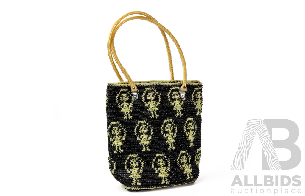 Classic 'Skipping Girl' Open Tote Bag