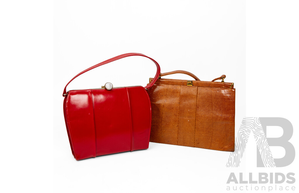 Vintage Ladies' Handbags - Lot of 2