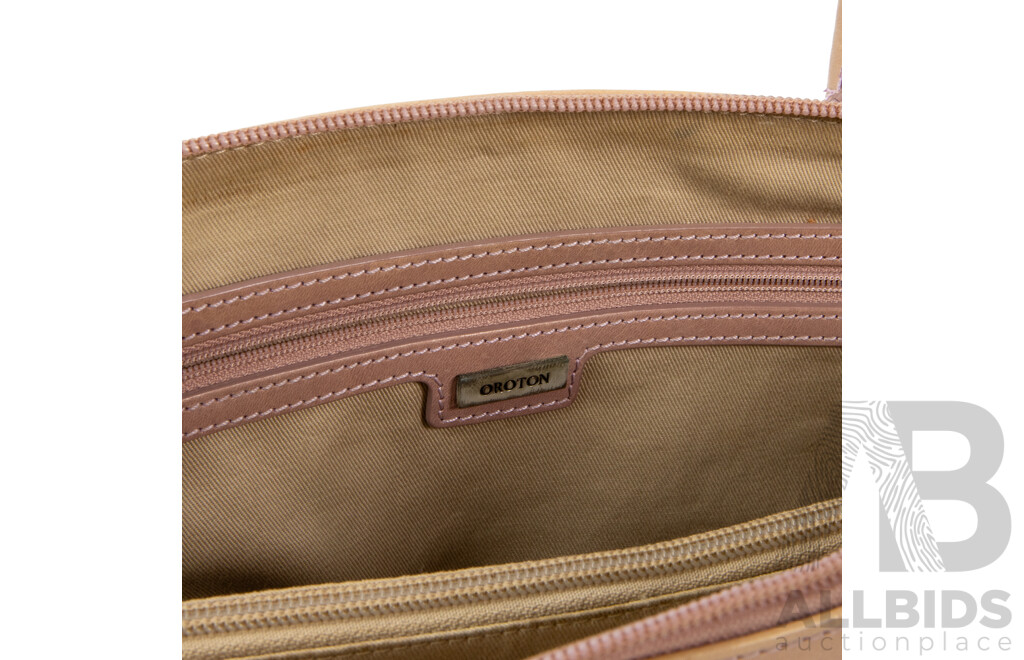 Vintage Ladies' Oroton Genuine Leather Handbag