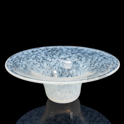 Large Modern Art Glass Bowl