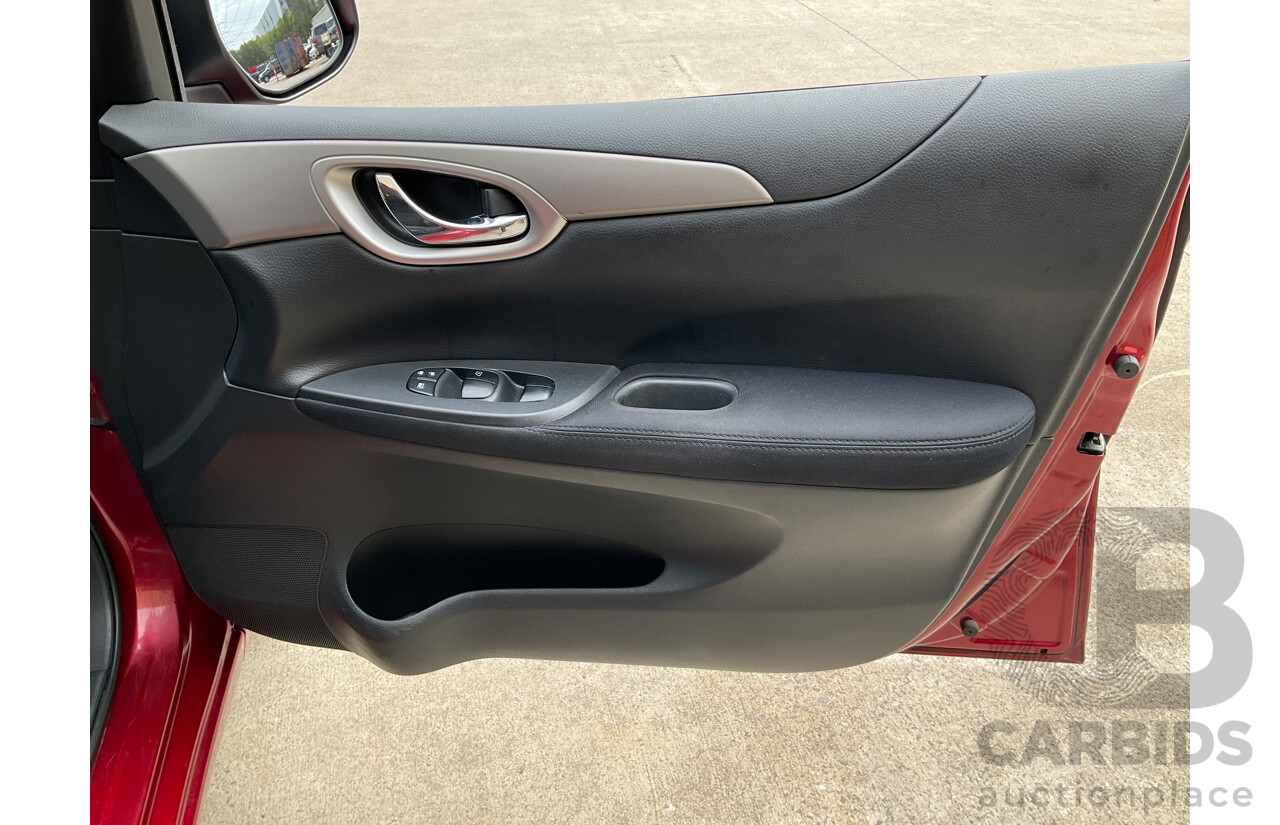 9/2015 Nissan Pulsar ST C12 SERIES 2 5d Hatchback Cayenne Red Metallic 1.8L