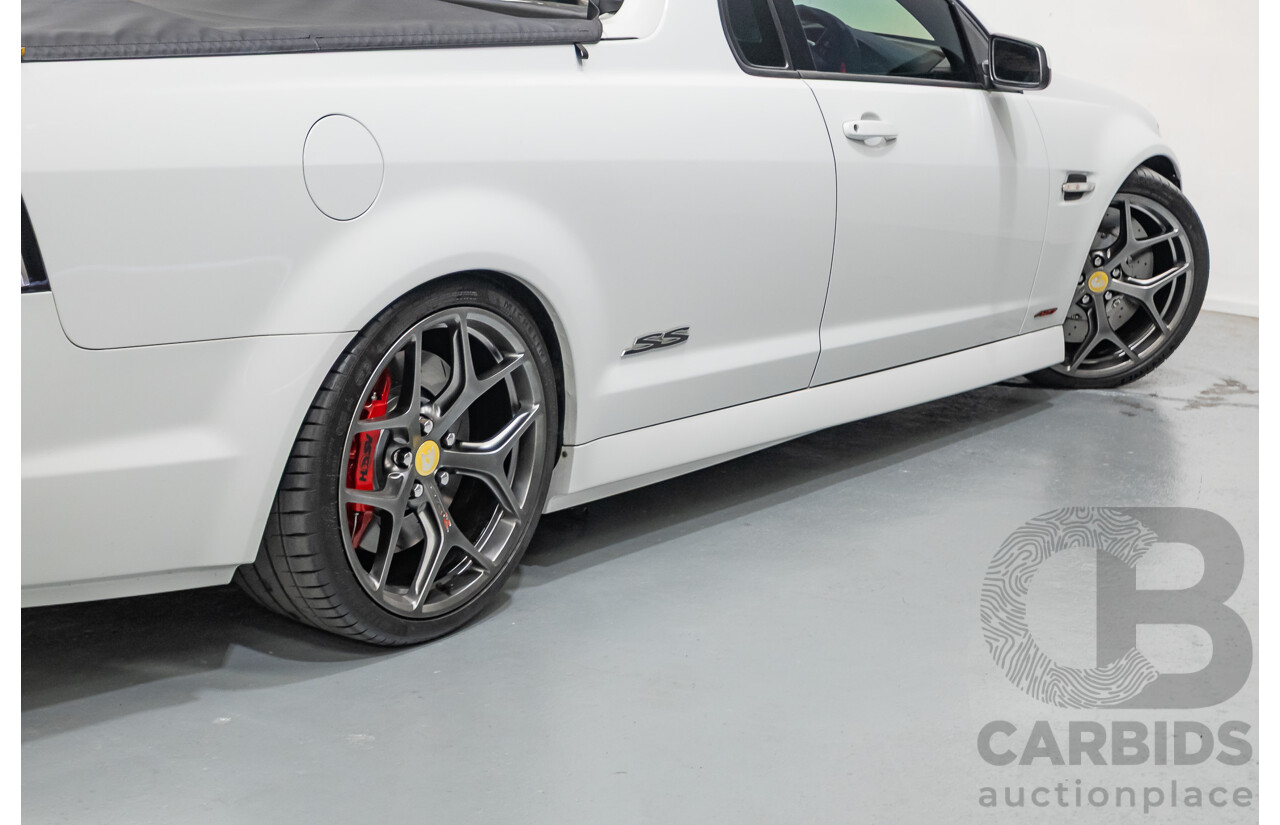 9/2011 Holden Commodore SS VE II MY12 Utility Heron White V8 6.0L