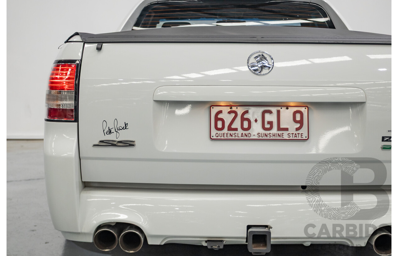 9/2011 Holden Commodore SS VE II MY12 Utility Heron White V8 6.0L