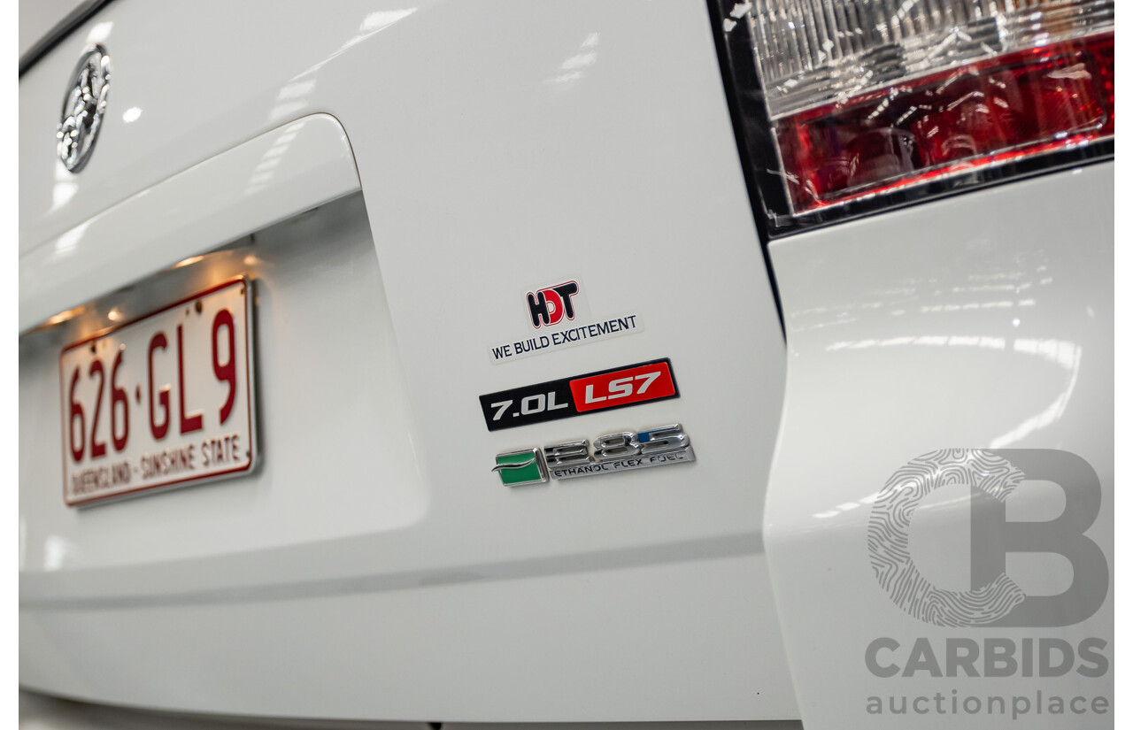 9/2011 Holden Commodore SS VE II MY12 Utility Heron White V8 6.0L