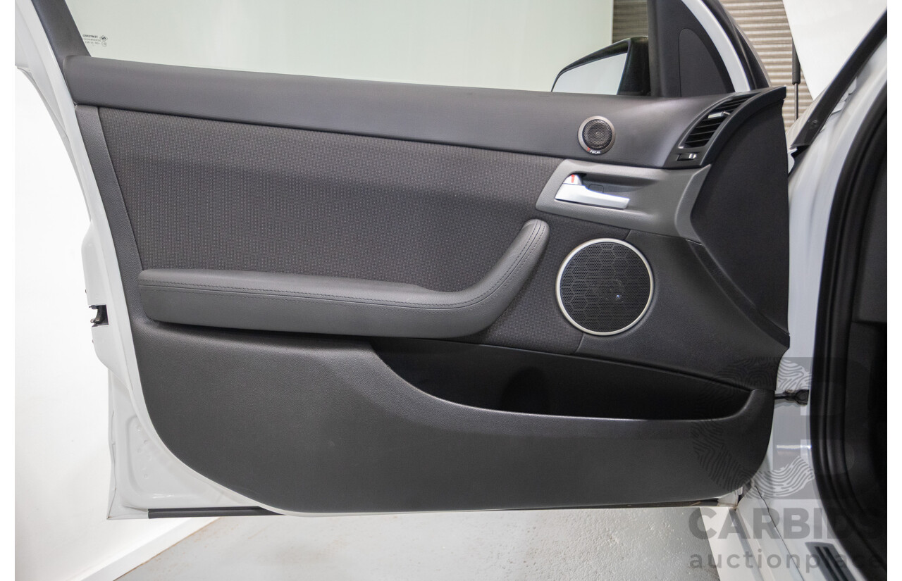 9/2011 Holden Commodore SS VE II MY12 Utility Heron White V8 6.0L