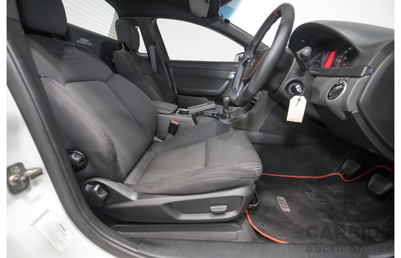 9/2011 Holden Commodore SS VE II MY12 Utility Heron White V8 6.0L