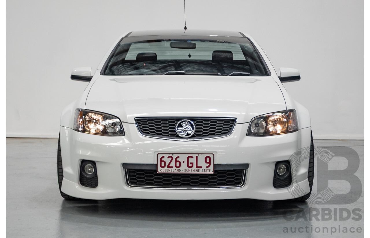 9/2011 Holden Commodore SS VE II MY12 Utility Heron White V8 6.0L