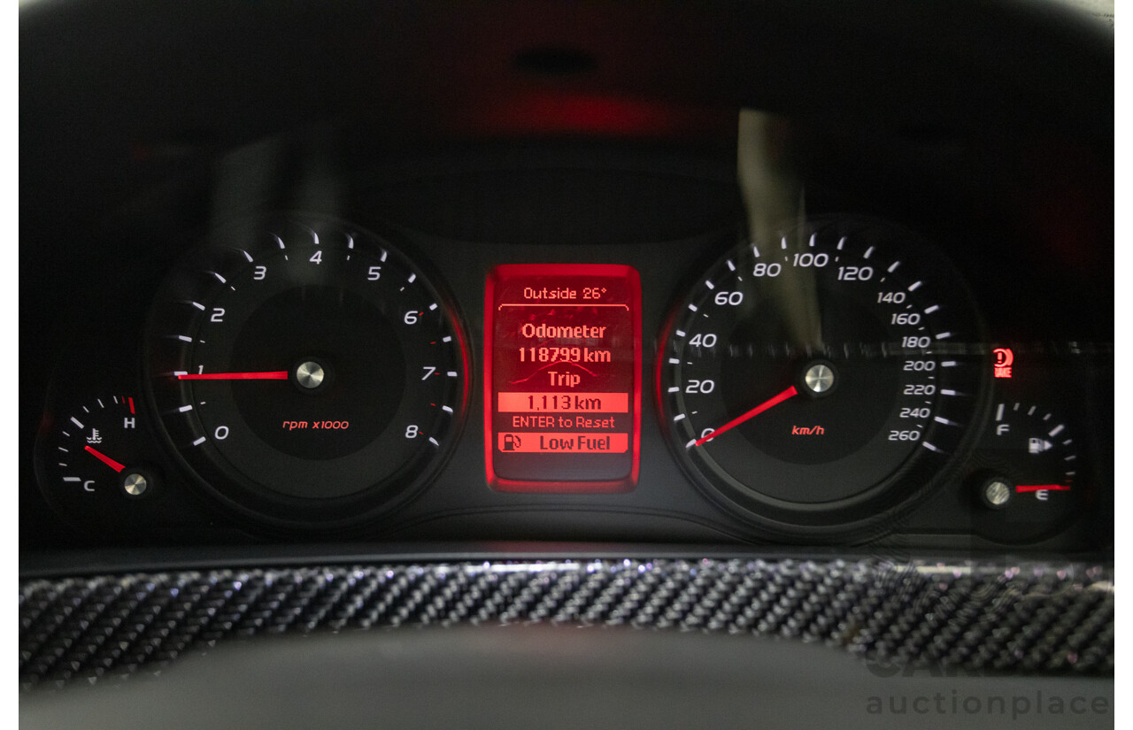 9/2011 Holden Commodore SS VE II MY12 Utility Heron White V8 6.0L