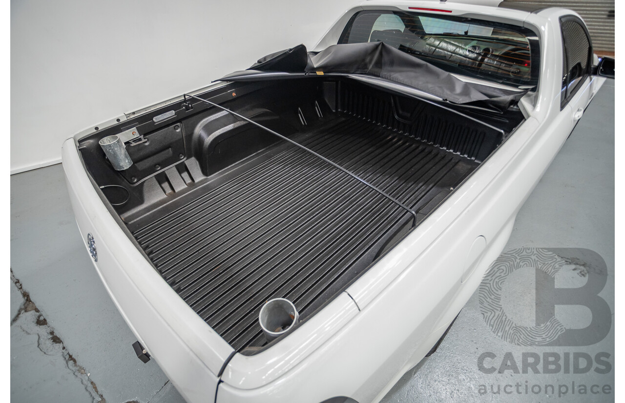 9/2011 Holden Commodore SS VE II MY12 Utility Heron White V8 6.0L