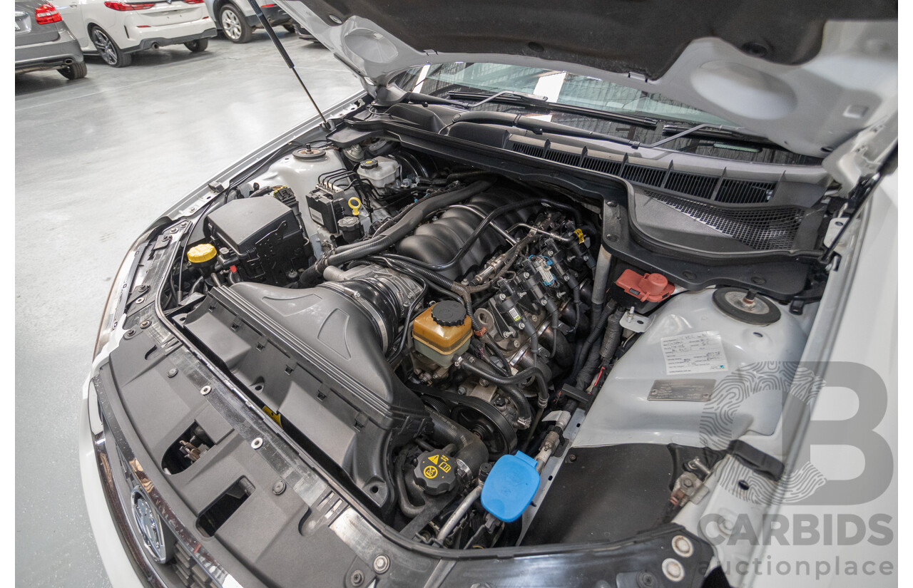 9/2011 Holden Commodore SS VE II MY12 Utility Heron White V8 6.0L