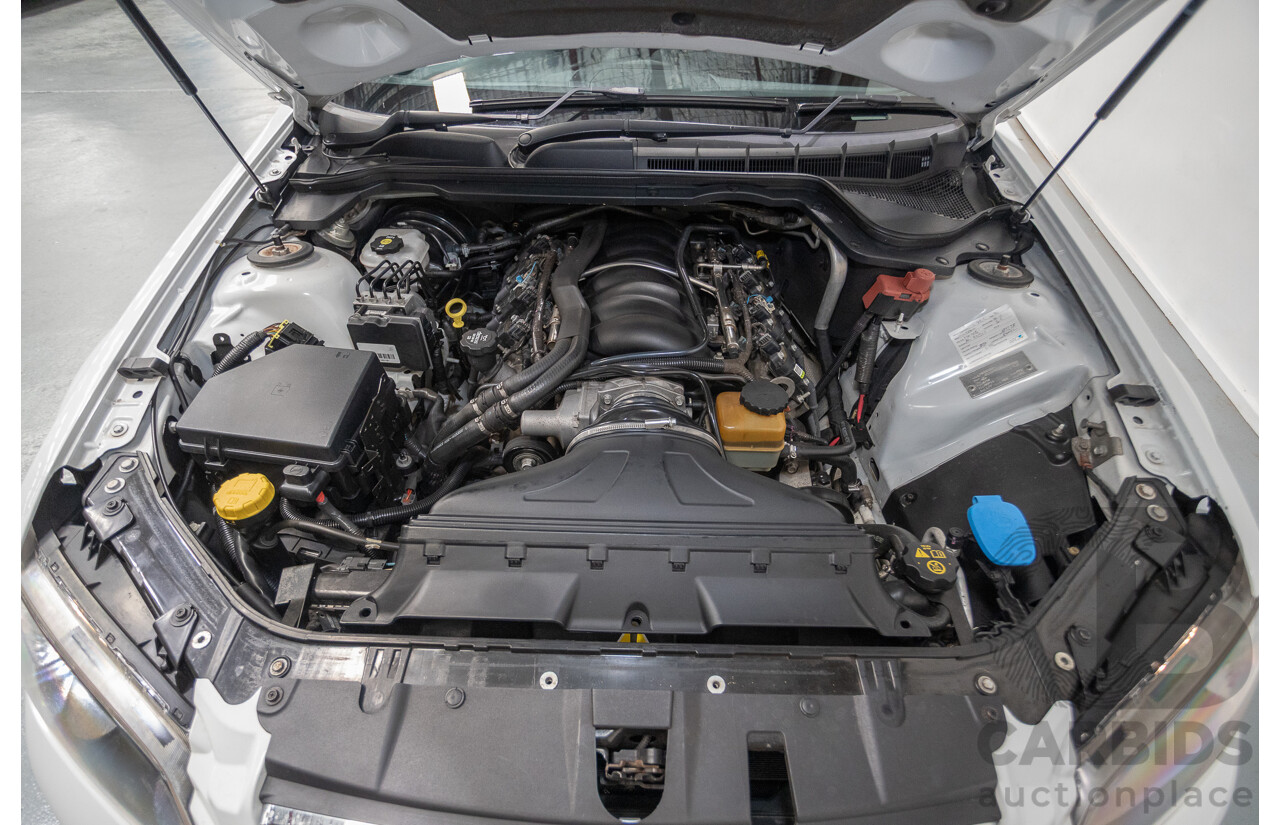 9/2011 Holden Commodore SS VE II MY12 Utility Heron White V8 6.0L