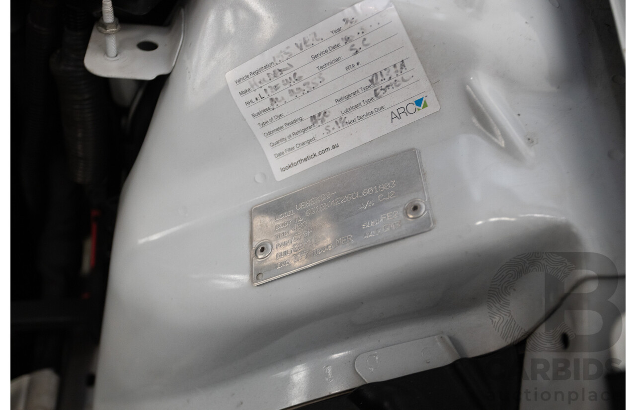 9/2011 Holden Commodore SS VE II MY12 Utility Heron White V8 6.0L