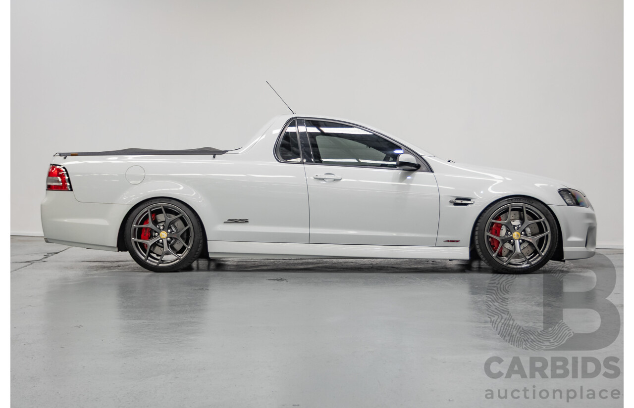 9/2011 Holden Commodore SS VE II MY12 Utility Heron White V8 6.0L