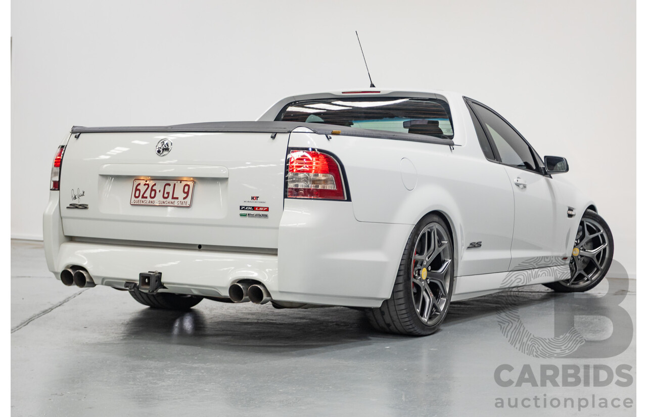 9/2011 Holden Commodore SS VE II MY12 Utility Heron White V8 6.0L