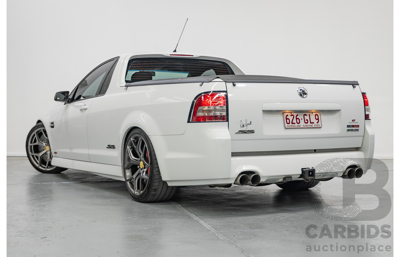 9/2011 Holden Commodore SS VE II MY12 Utility Heron White V8 6.0L