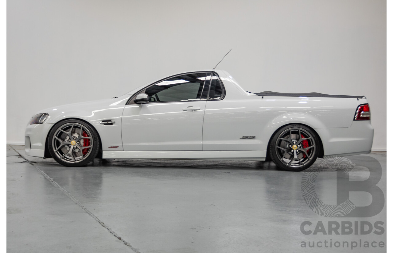9/2011 Holden Commodore SS VE II MY12 Utility Heron White V8 6.0L