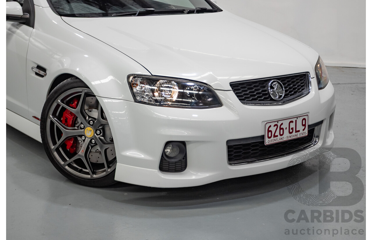 9/2011 Holden Commodore SS VE II MY12 Utility Heron White V8 6.0L