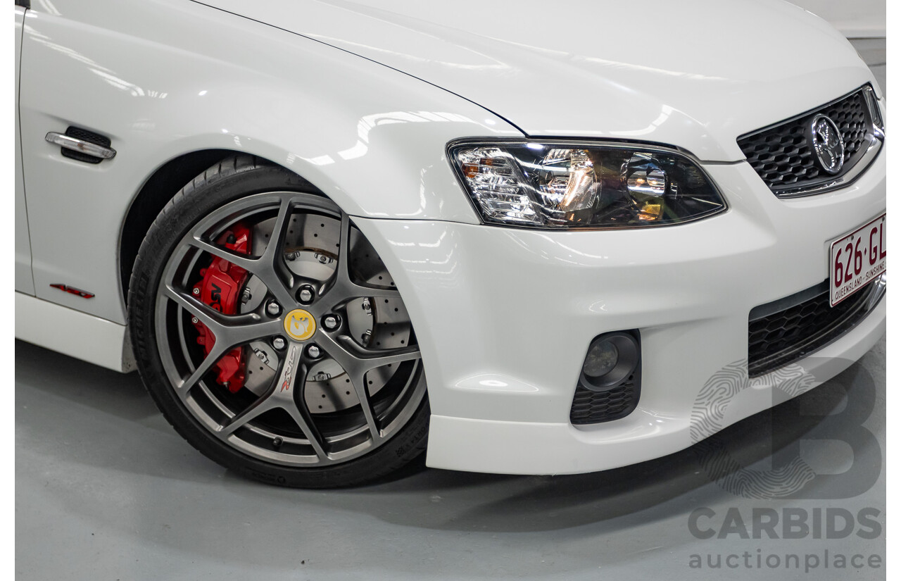 9/2011 Holden Commodore SS VE II MY12 Utility Heron White V8 6.0L