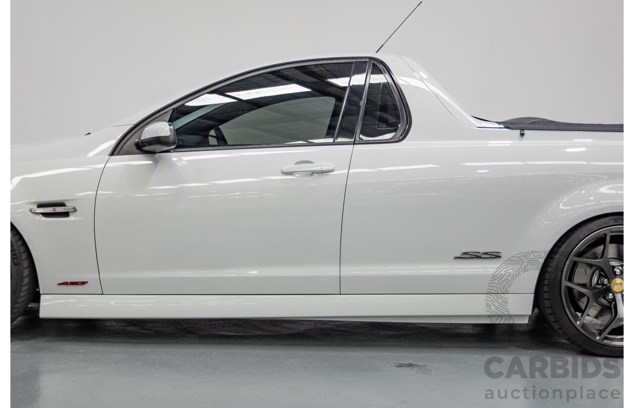 9/2011 Holden Commodore SS VE II MY12 Utility Heron White V8 6.0L