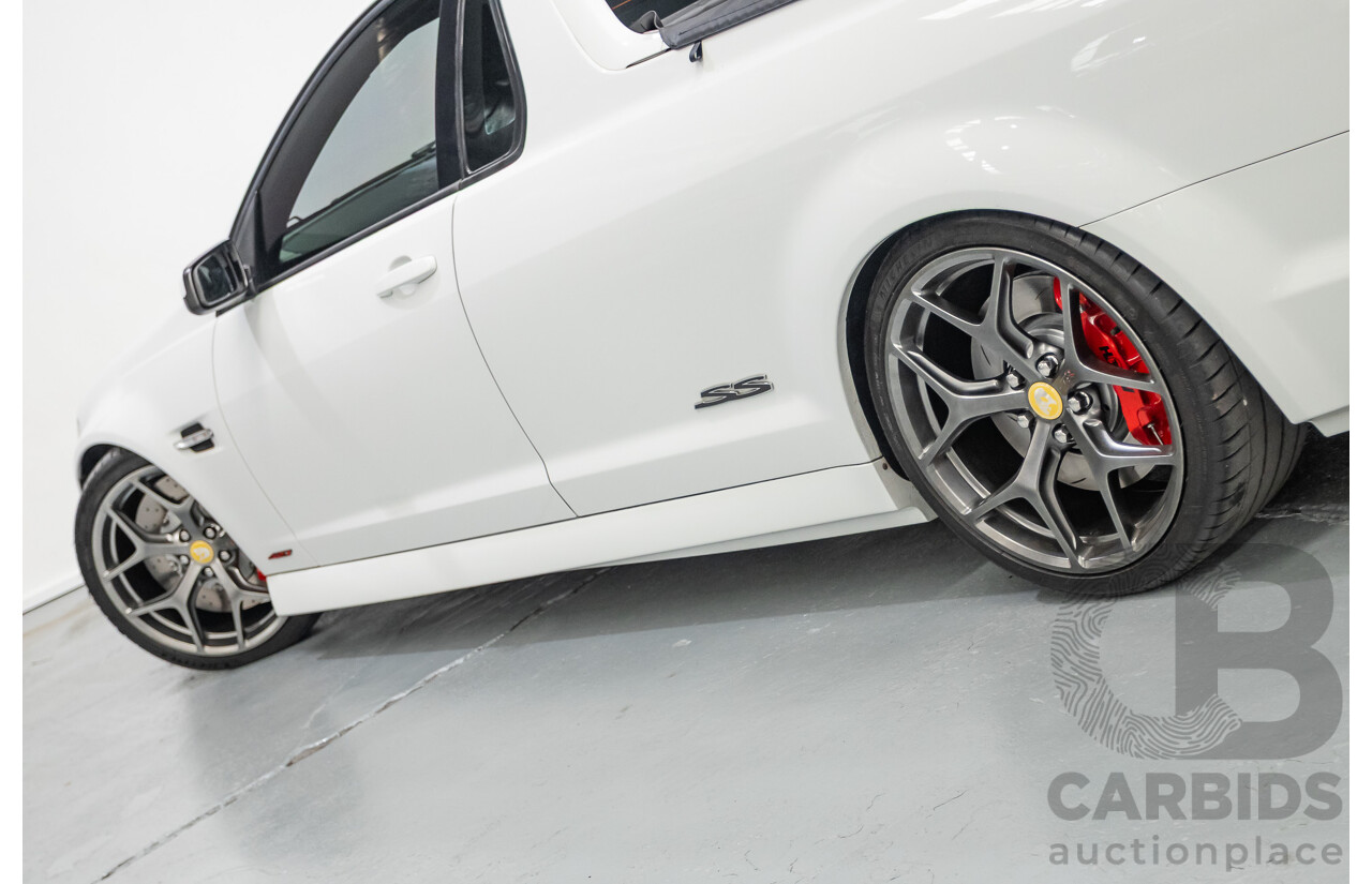 9/2011 Holden Commodore SS VE II MY12 Utility Heron White V8 6.0L