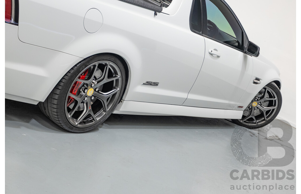 9/2011 Holden Commodore SS VE II MY12 Utility Heron White V8 6.0L
