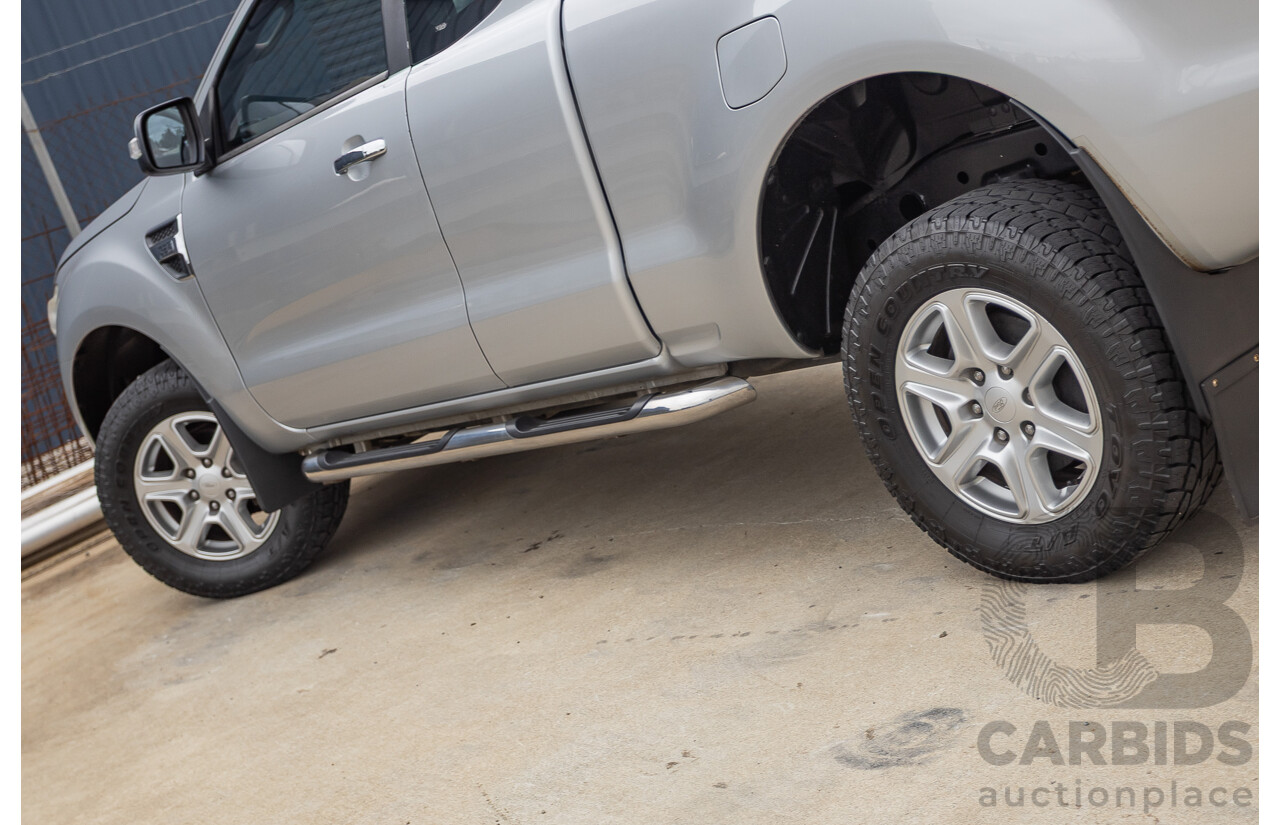 04/2013 Ford Ranger XLT 3.2 (4x4) PX Super Cab Pick Up Highlight Silver Metallic 3.2L