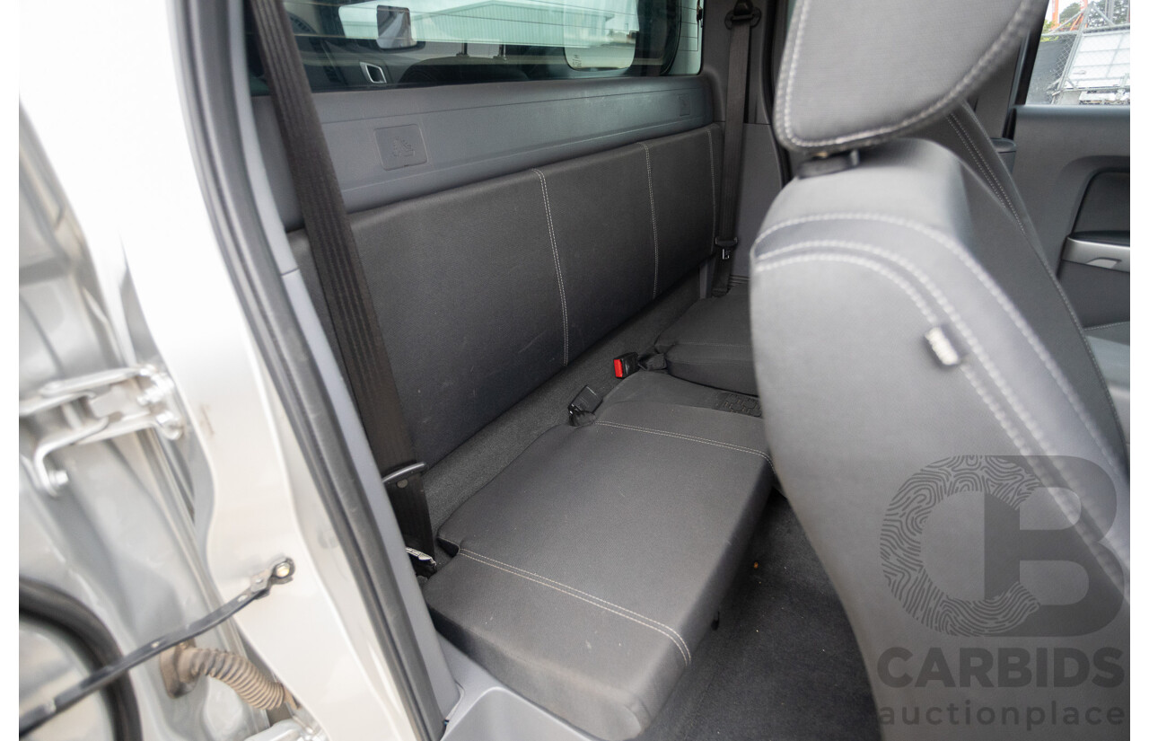 04/2013 Ford Ranger XLT 3.2 (4x4) PX Super Cab Pick Up Highlight Silver Metallic 3.2L