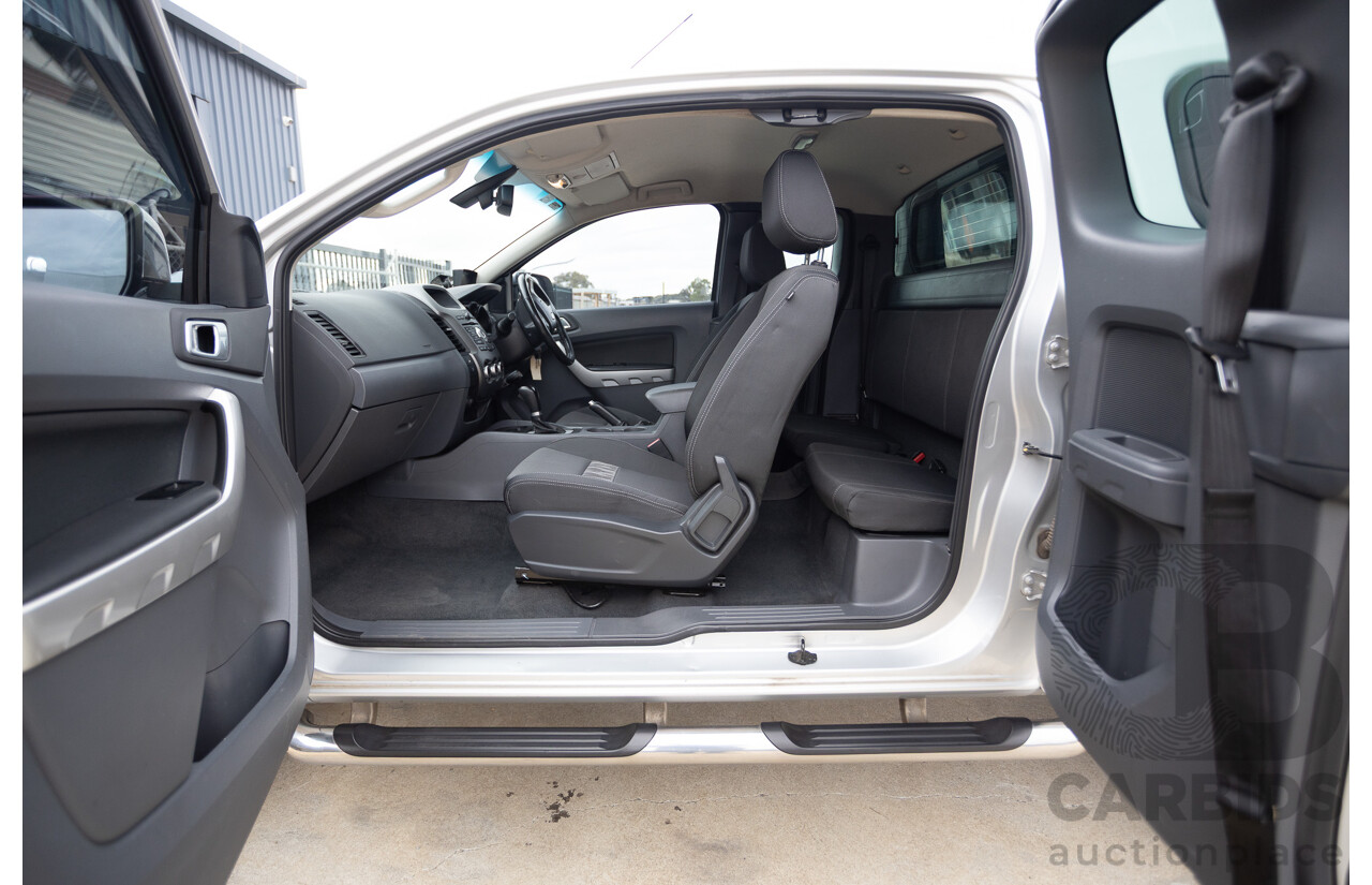 04/2013 Ford Ranger XLT 3.2 (4x4) PX Super Cab Pick Up Highlight Silver Metallic 3.2L