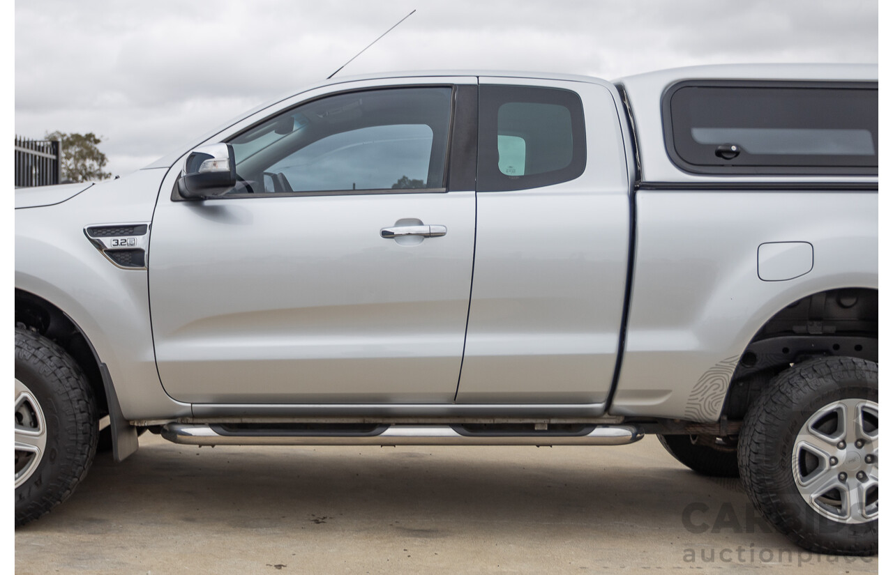 04/2013 Ford Ranger XLT 3.2 (4x4) PX Super Cab Pick Up Highlight Silver Metallic 3.2L