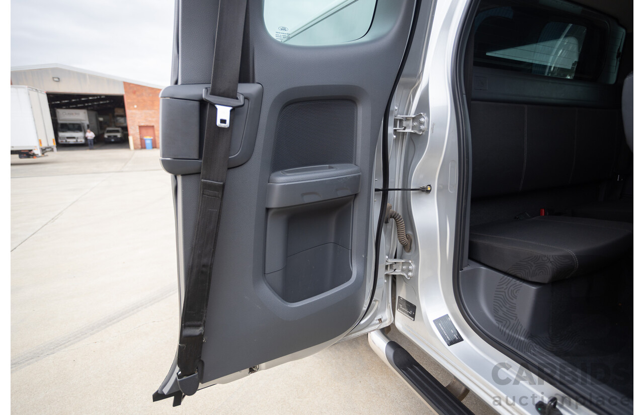 04/2013 Ford Ranger XLT 3.2 (4x4) PX Super Cab Pick Up Highlight Silver Metallic 3.2L