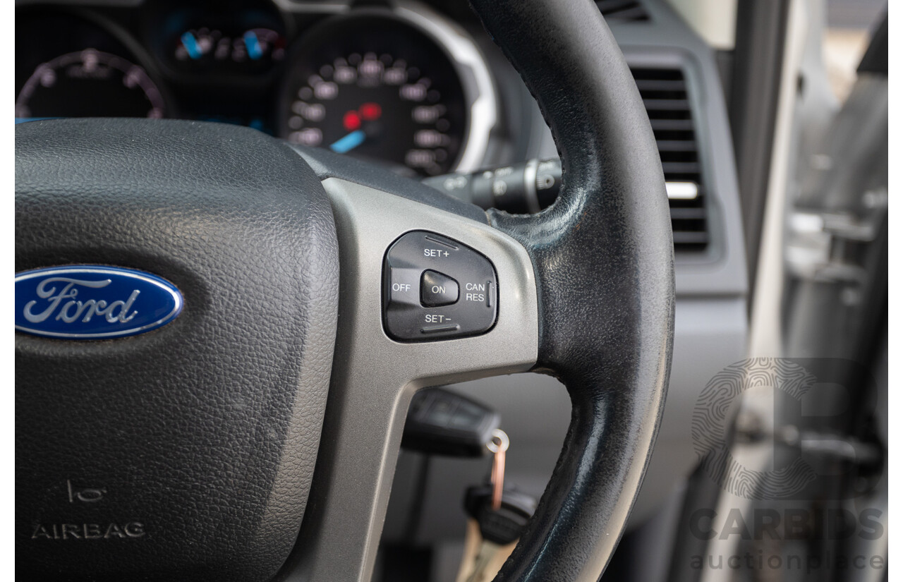 04/2013 Ford Ranger XLT 3.2 (4x4) PX Super Cab Pick Up Highlight Silver Metallic 3.2L