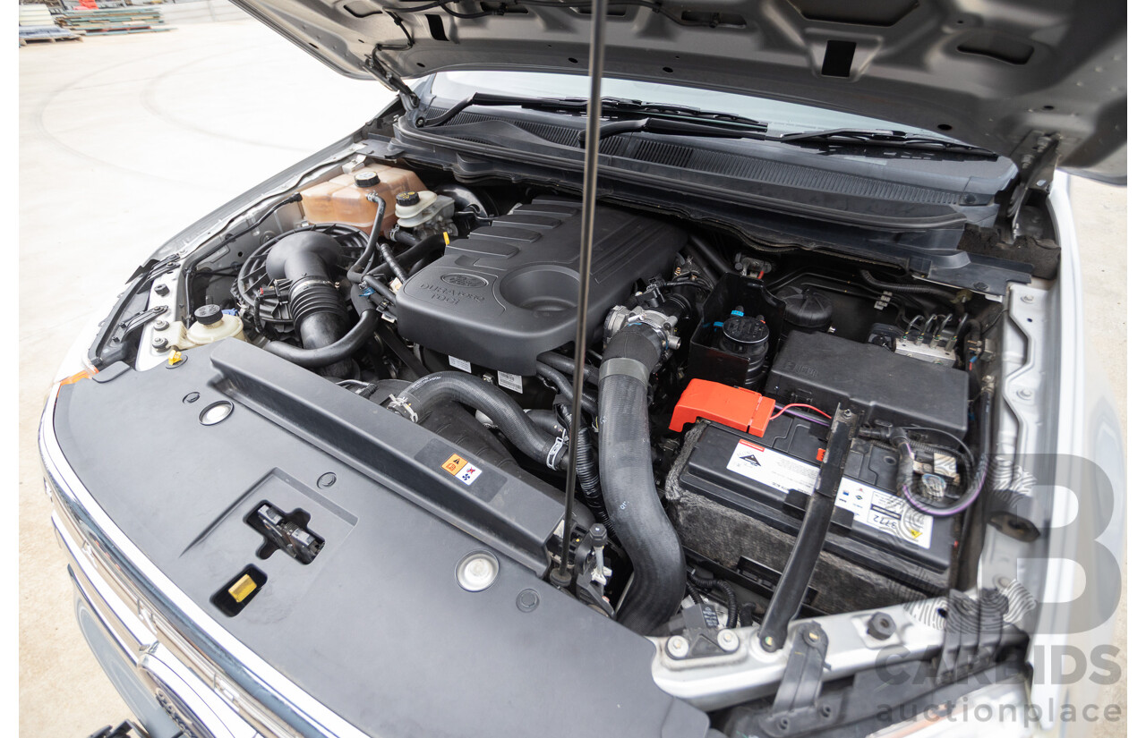 04/2013 Ford Ranger XLT 3.2 (4x4) PX Super Cab Pick Up Highlight Silver Metallic 3.2L