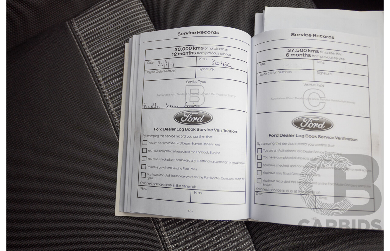 04/2013 Ford Ranger XLT 3.2 (4x4) PX Super Cab Pick Up Highlight Silver Metallic 3.2L